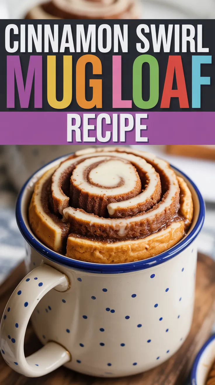 Cinnamon Swirl Mug Loaf