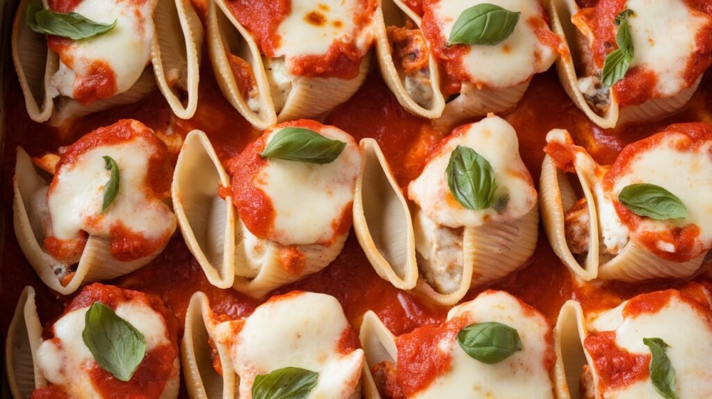 Chicken and Ricotta Stuffed Shells
