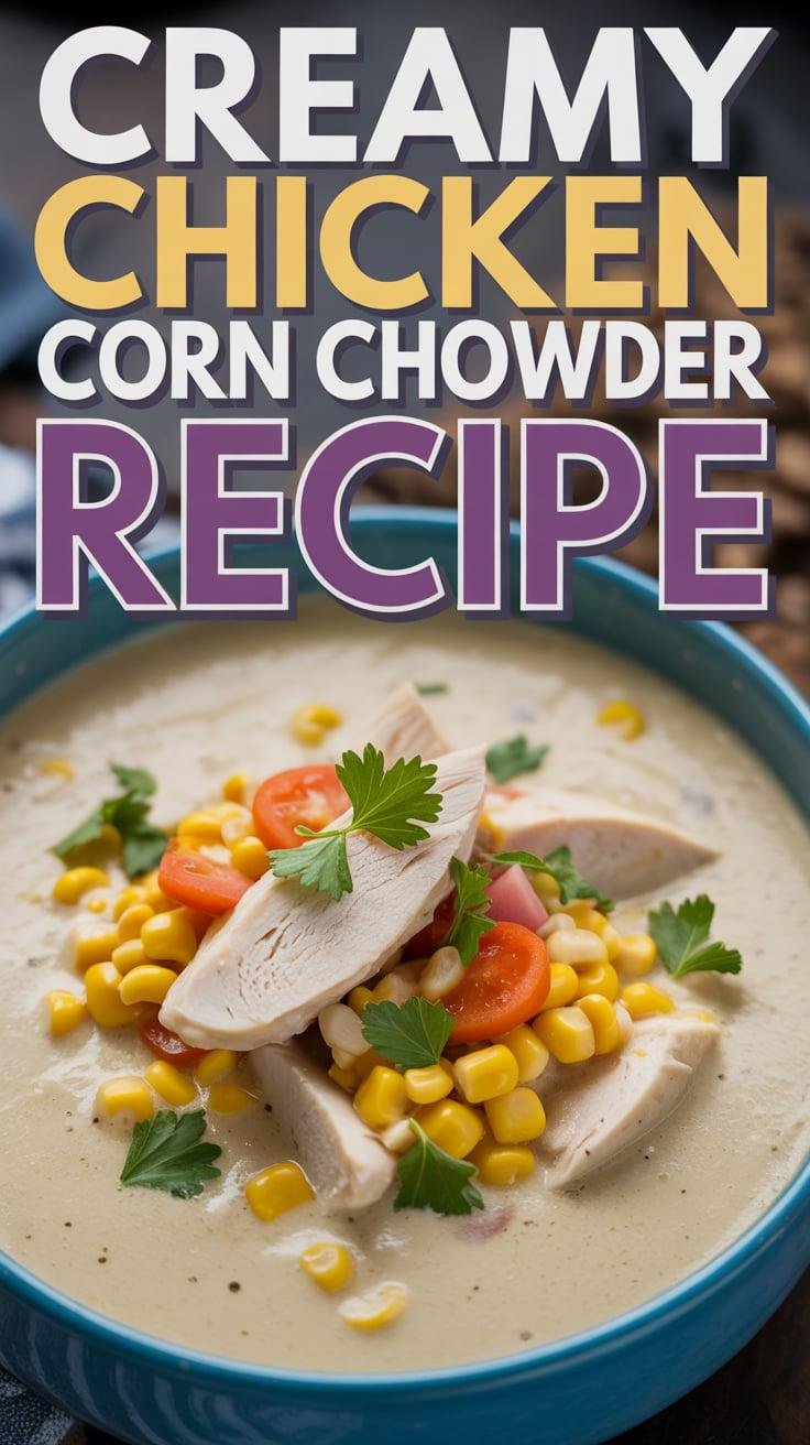 Creamy Chicken Corn Chowder