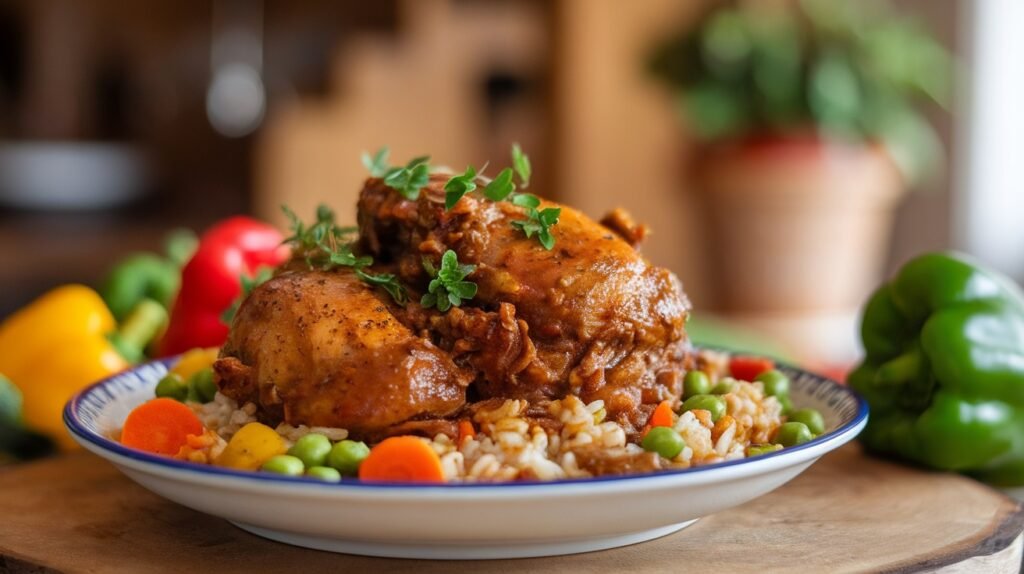 Brown Stew Chicken