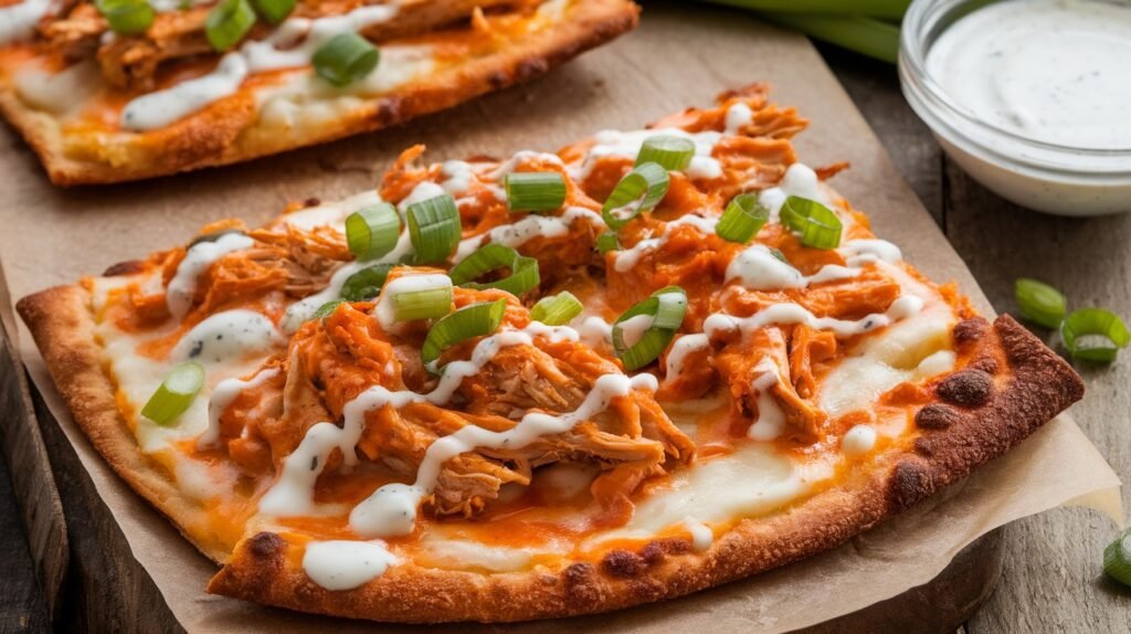 Buffalo Chicken Flatbread