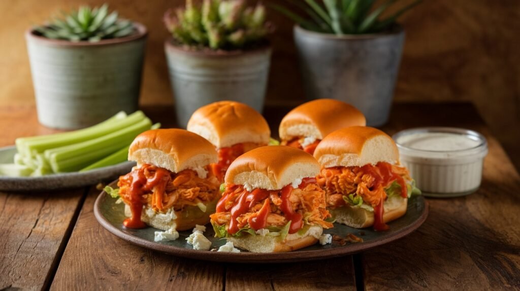 Buffalo Chicken Sliders