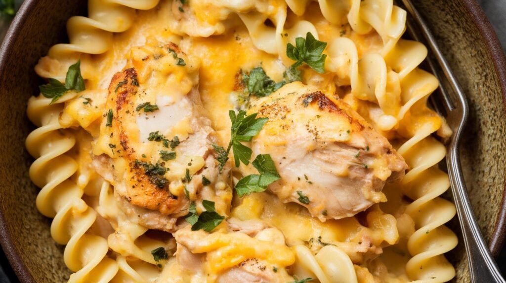 Cheesy Chicken Pasta Recipe Recipe