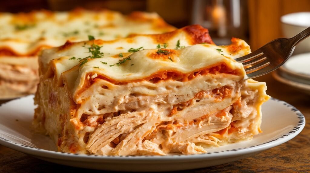 Chicken Alfredo Lasagna