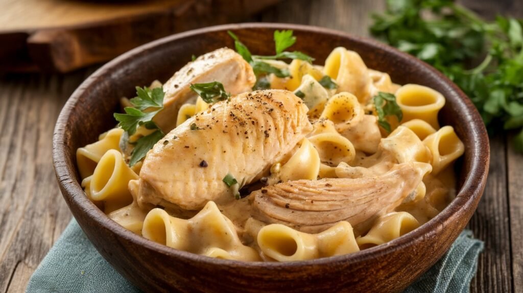 Chicken Boursin Cheese Pasta Recipe