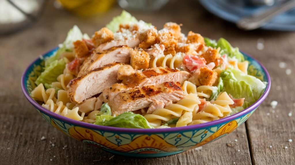 Chicken Caesar Pasta Bowls