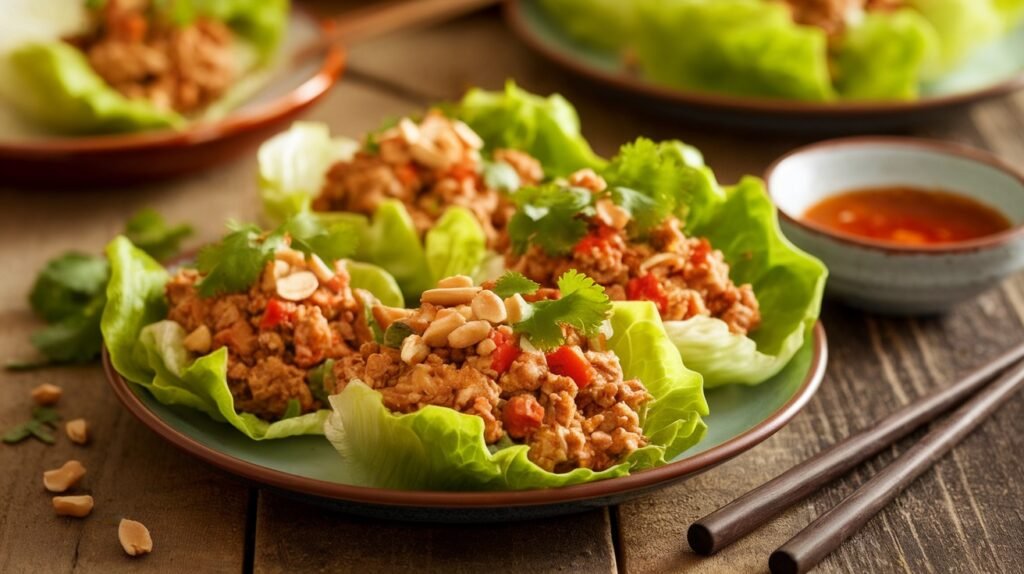 Chicken Lettuce Wraps