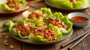 Chicken Lettuce Wraps