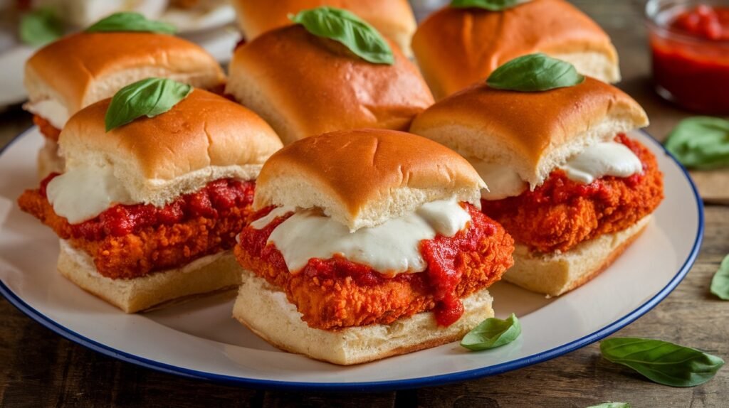 Chicken Parm Sliders Recipes