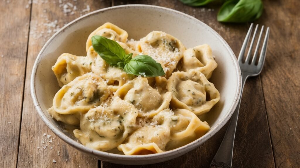 Chicken Pesto Alfredo Tortellini