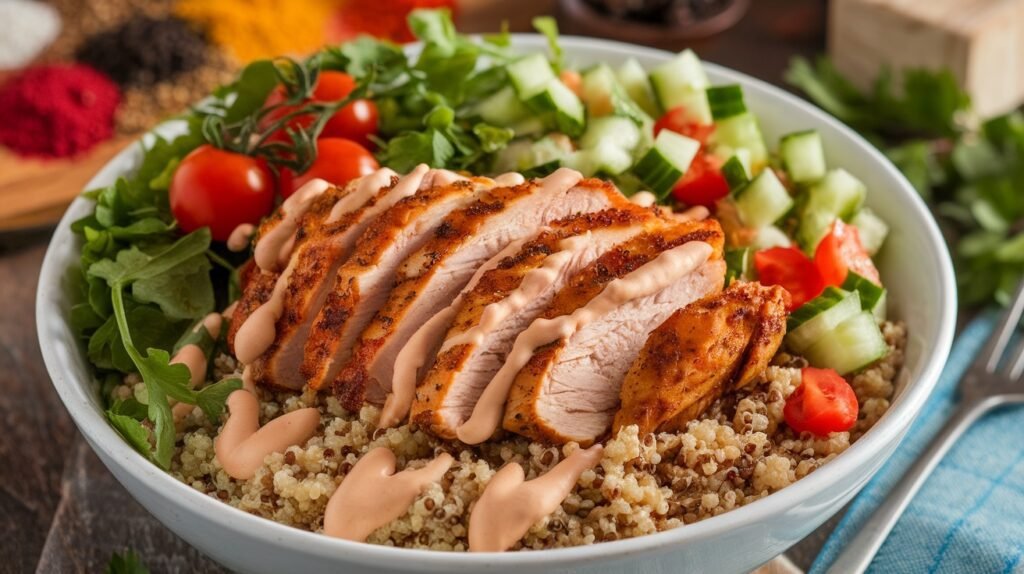 Chicken Shawarma Bowls