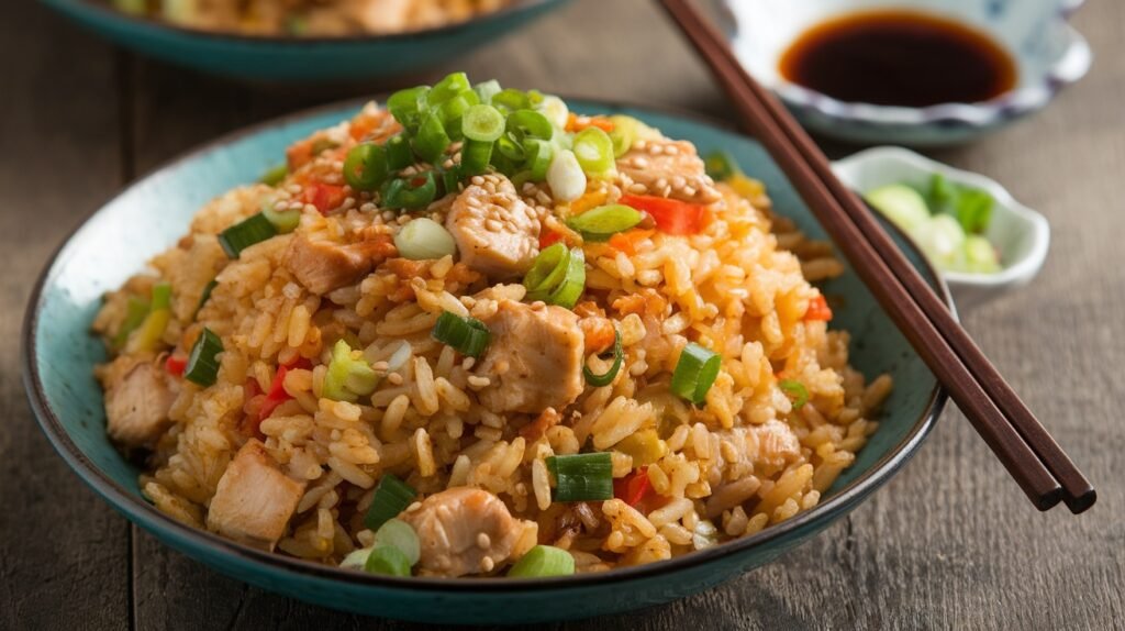 Chicken Teriyaki Fried Rice