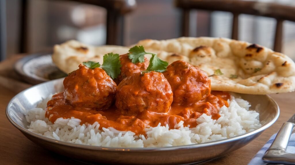 Chicken Tikka Masala Meatballs