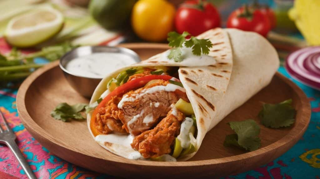 Chicken Tikka Wraps