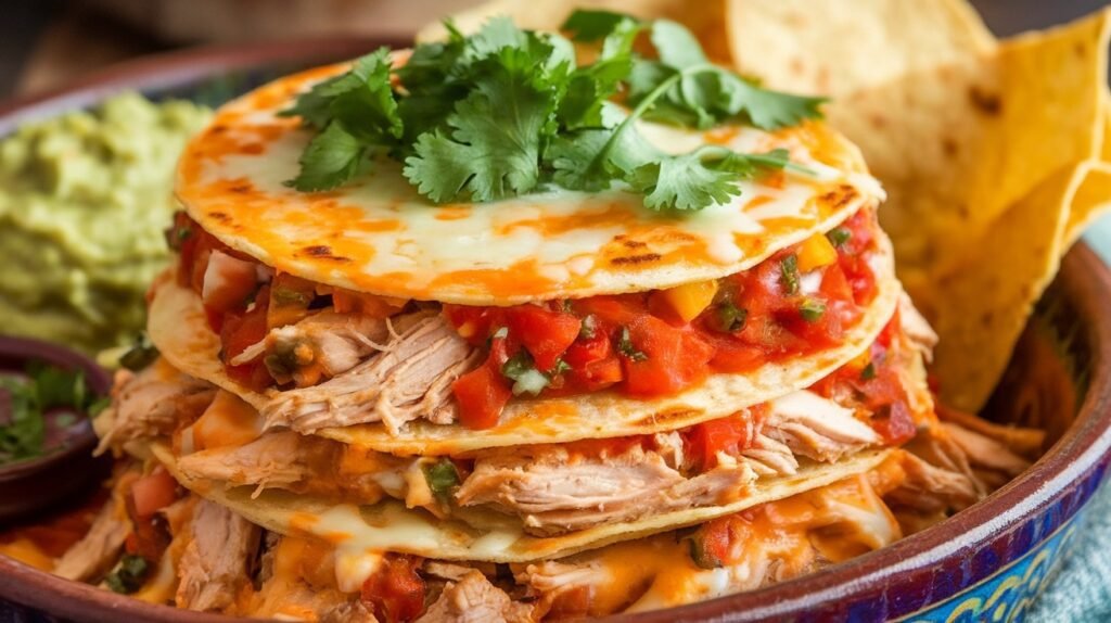 Chicken Tortilla Stack