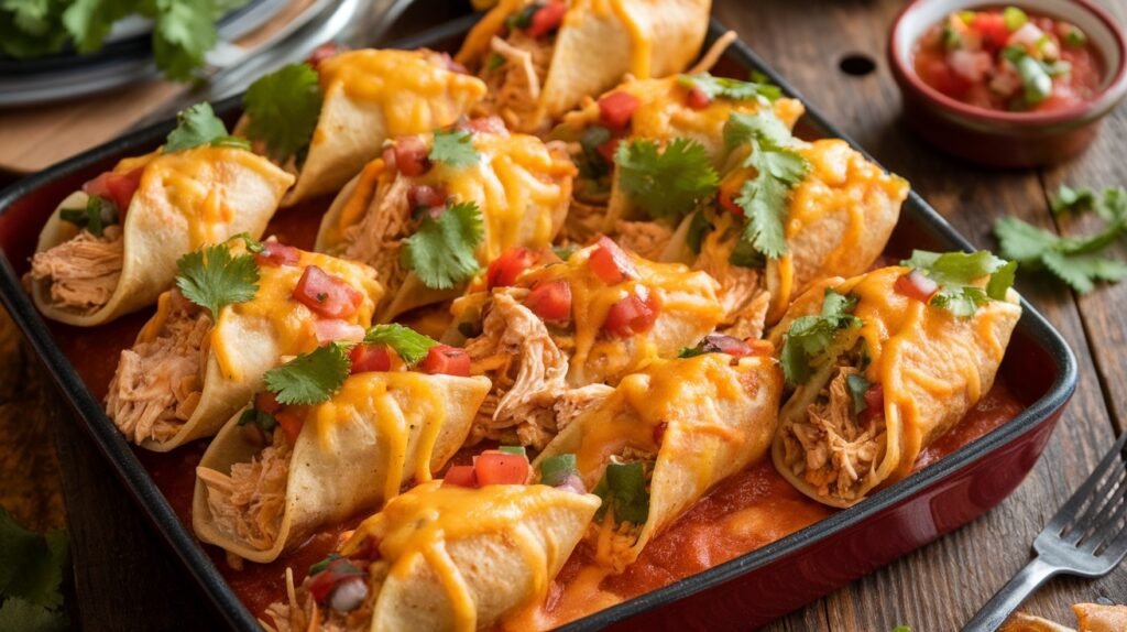 Chicken Tortilla Stuffed Shells