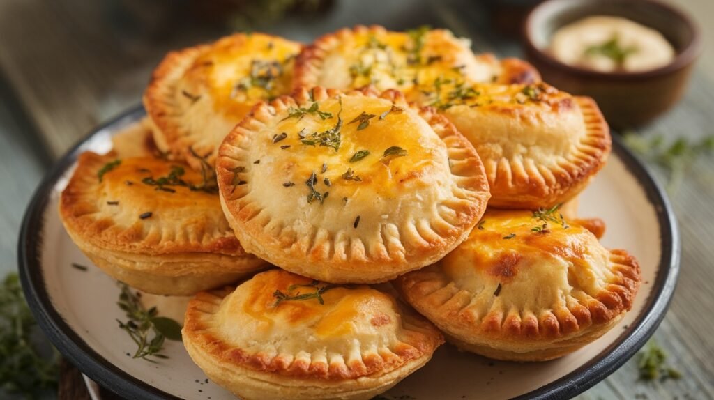 Chicken and Cheddar Hand Pies