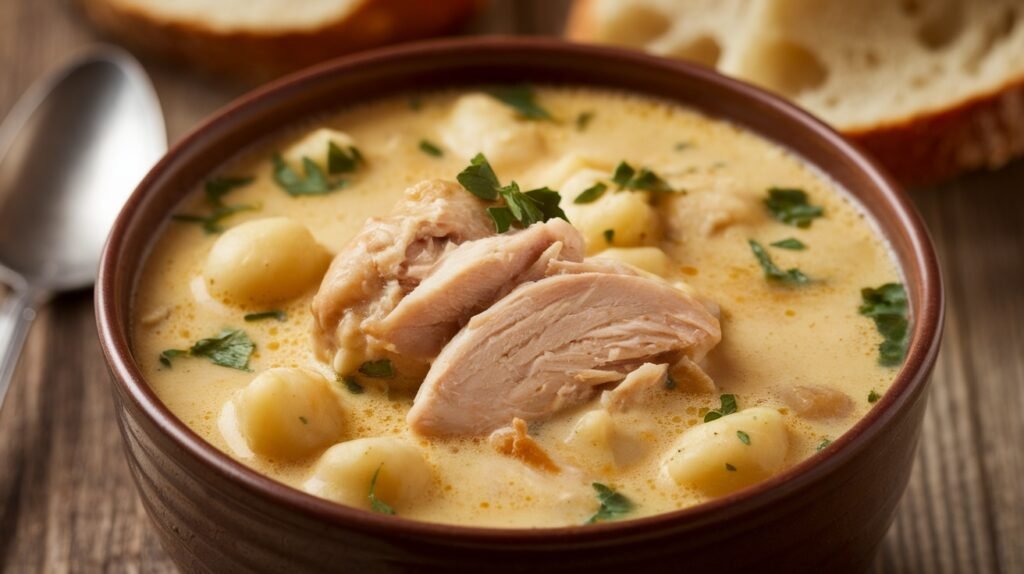 Chicken and Gnocchi Soup