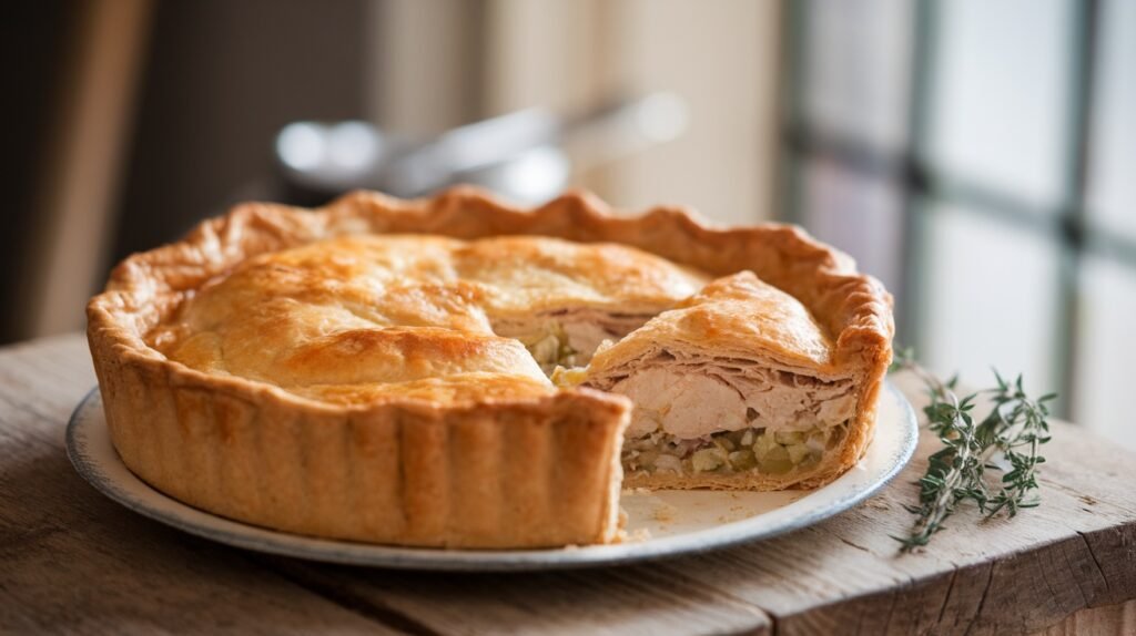 Chicken and Leek Pie