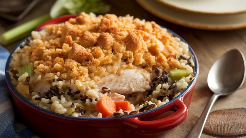 Chicken and Wild Rice Hotdish