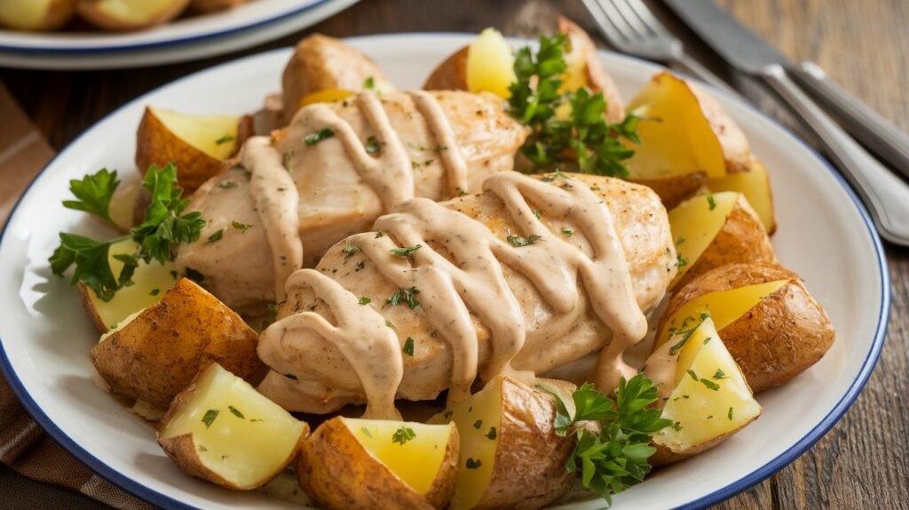 Creamy Ranch Chicken and Potatoes