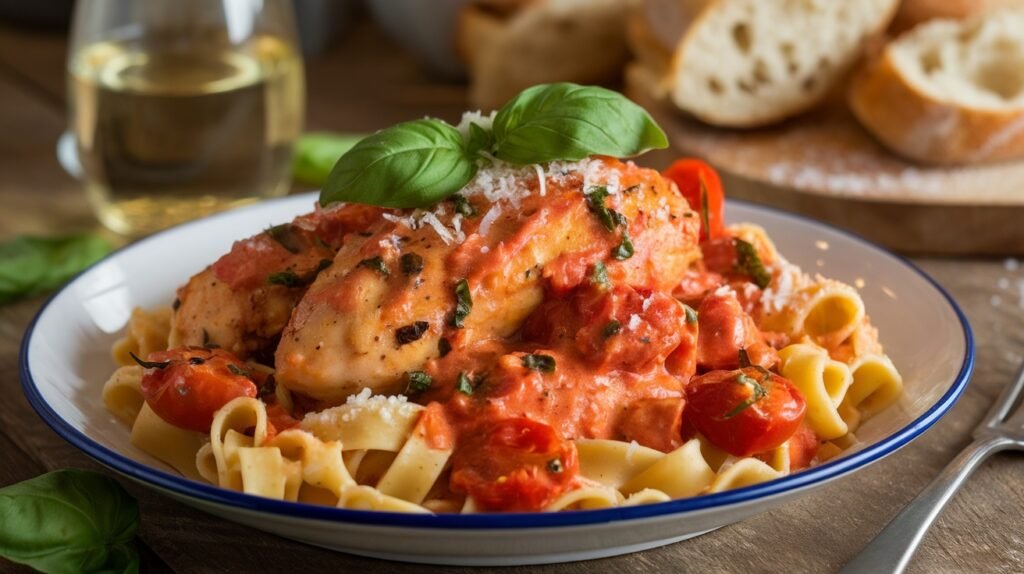 Creamy Tomato Basil Chicken