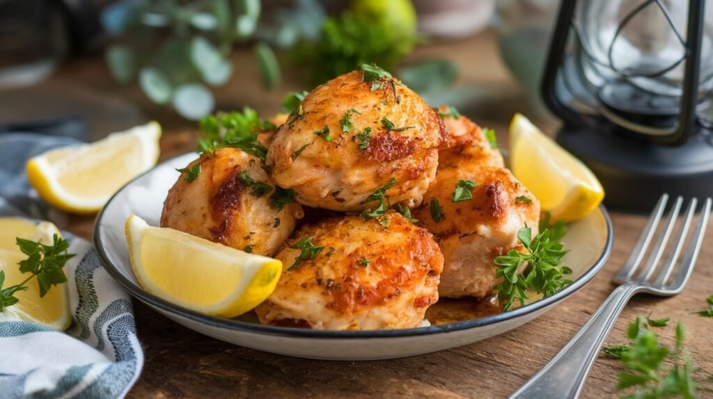 Garlic Butter Chicken Bites