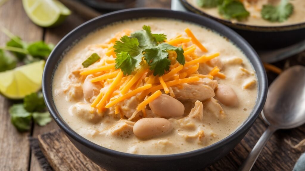 Low-Carb White Chicken Chili Recipe