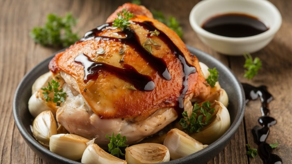 Roasted Garlic Balsamic Chicken