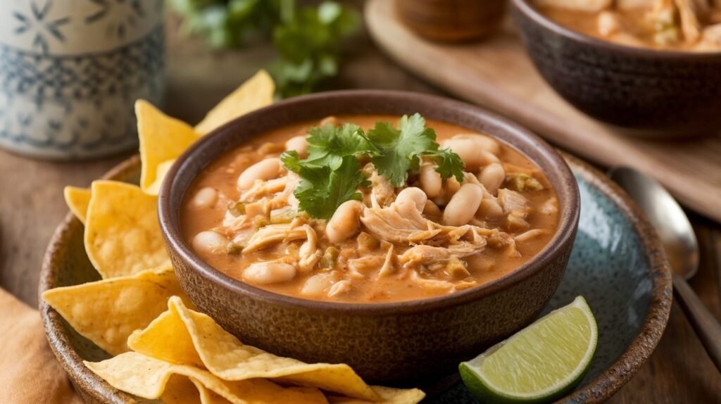 Slow Cooker White Chicken Chili Recipe