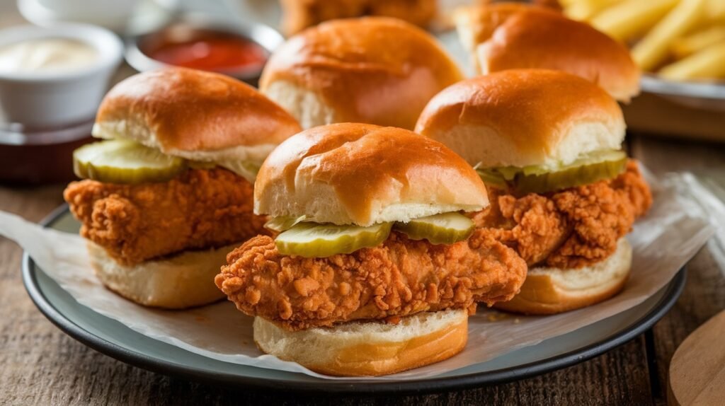 Southern Fried Chicken Sliders