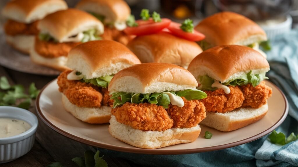 Chicken Nugget Sliders