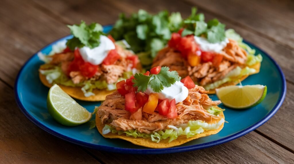 Chicken Tostadas