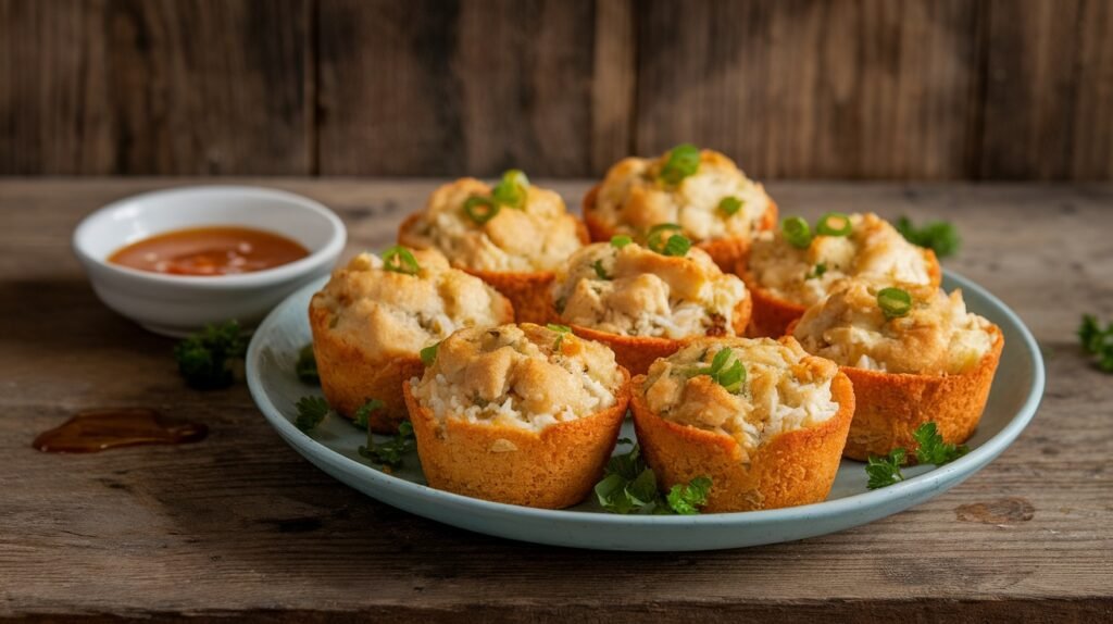Chicken and Rice Mini Muffins
