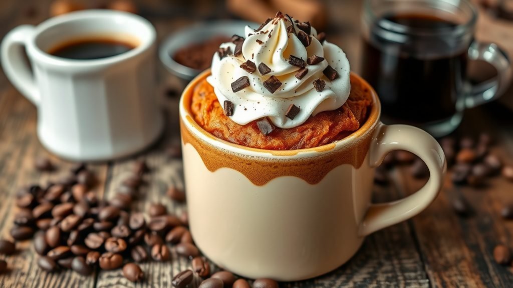 Vanilla Latte Mug Cake