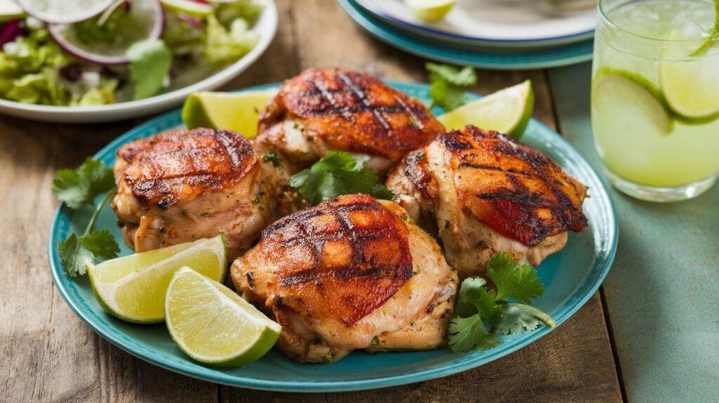 Tequila-Lime Chicken Thighs