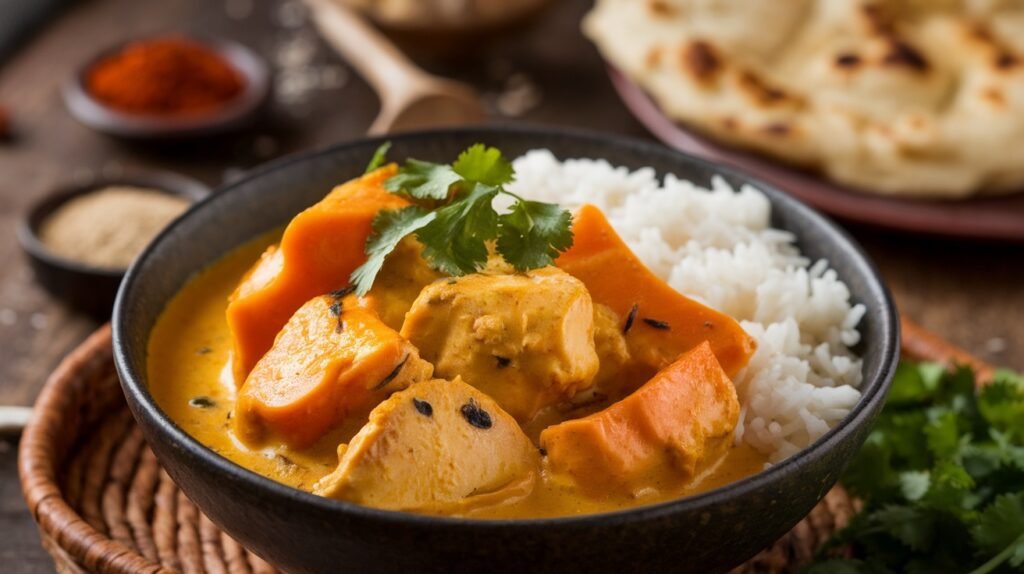 Chicken and Butternut Squash Curry