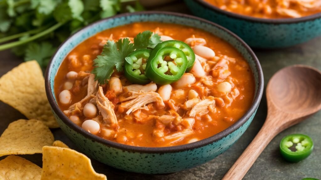 Spicy White Chicken Chili Recipe