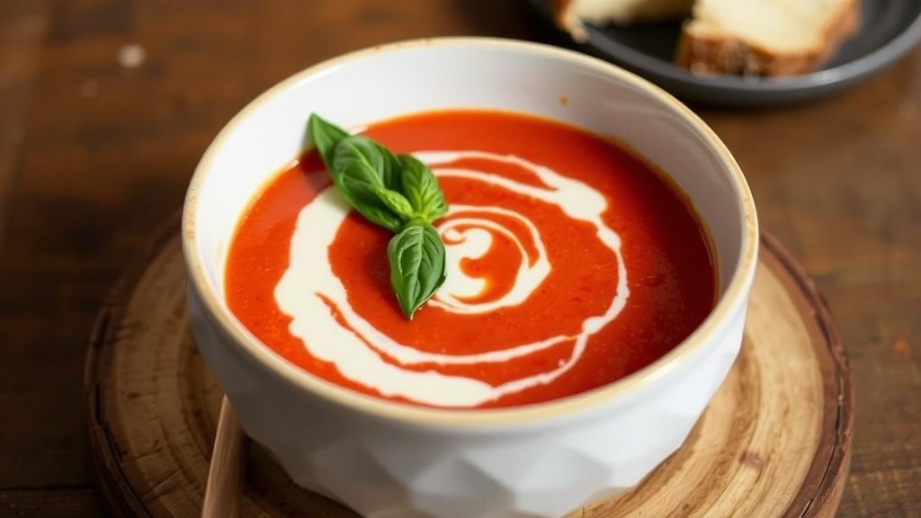 Creamy Roasted Red Pepper Soup