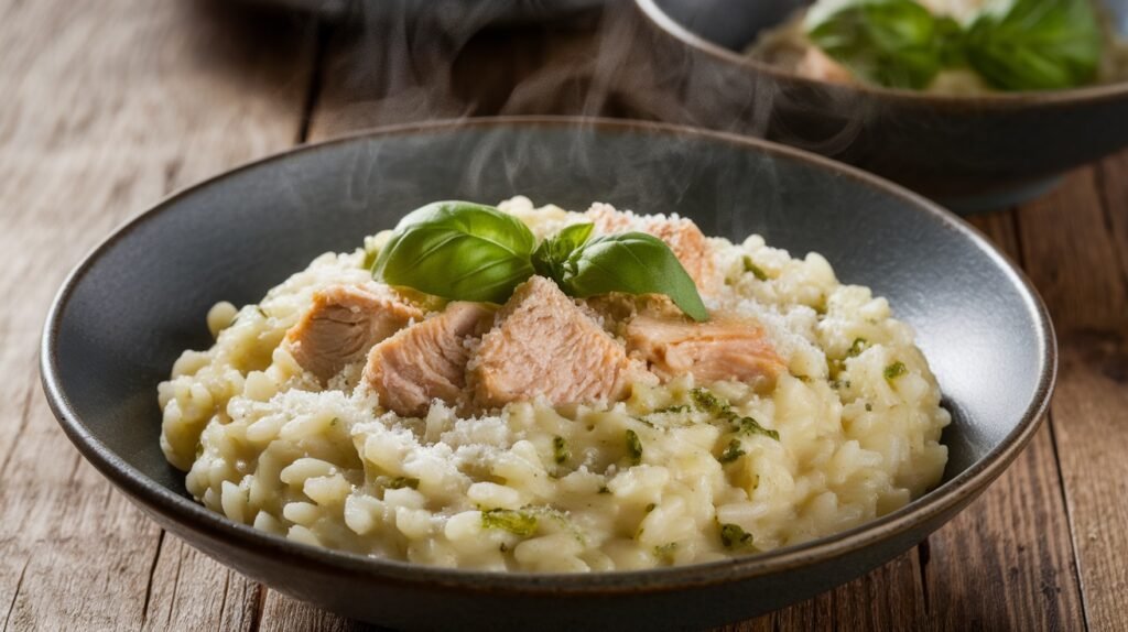 Chicken Pesto Risotto
