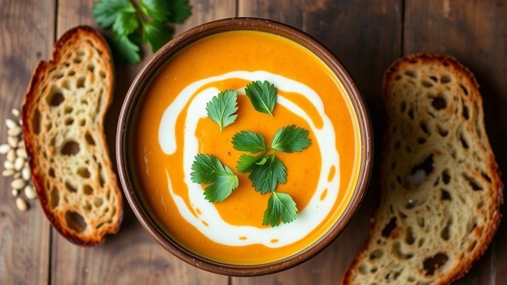 Coconut Curry Carrot Soup