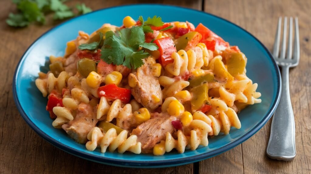 Creamy Southwest Chicken Pasta
