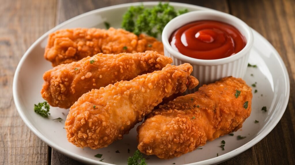 Chicken Tenders with Spicy Ketchup