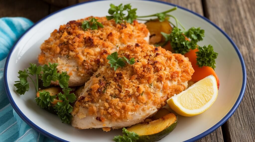 Baked Parmesan Crusted Chicken