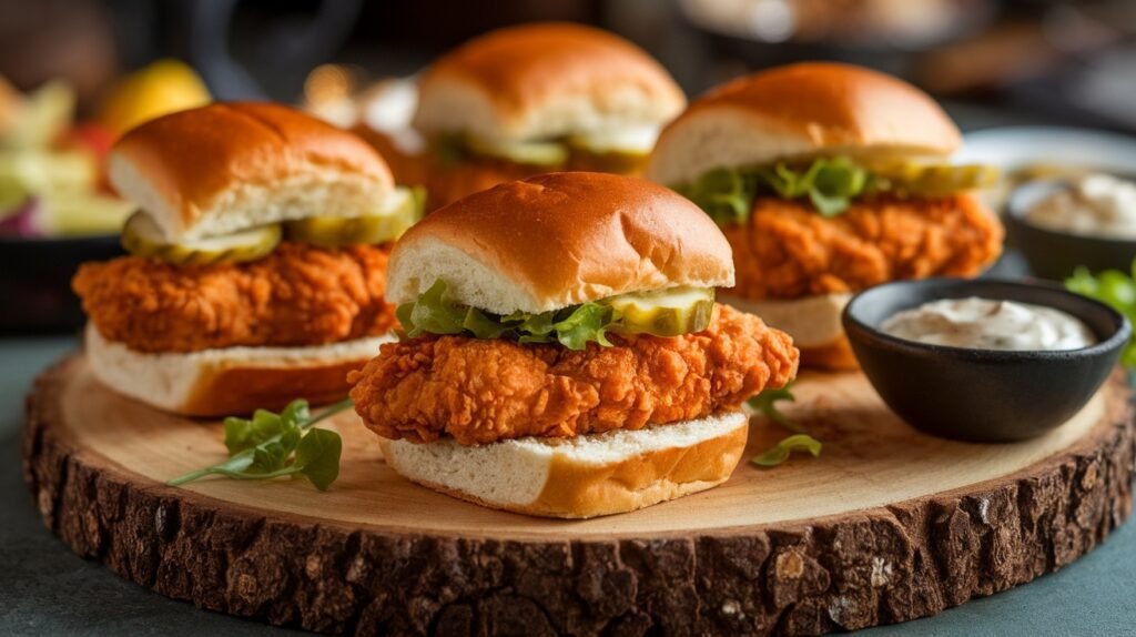 Crispy Chicken Sliders Recipes