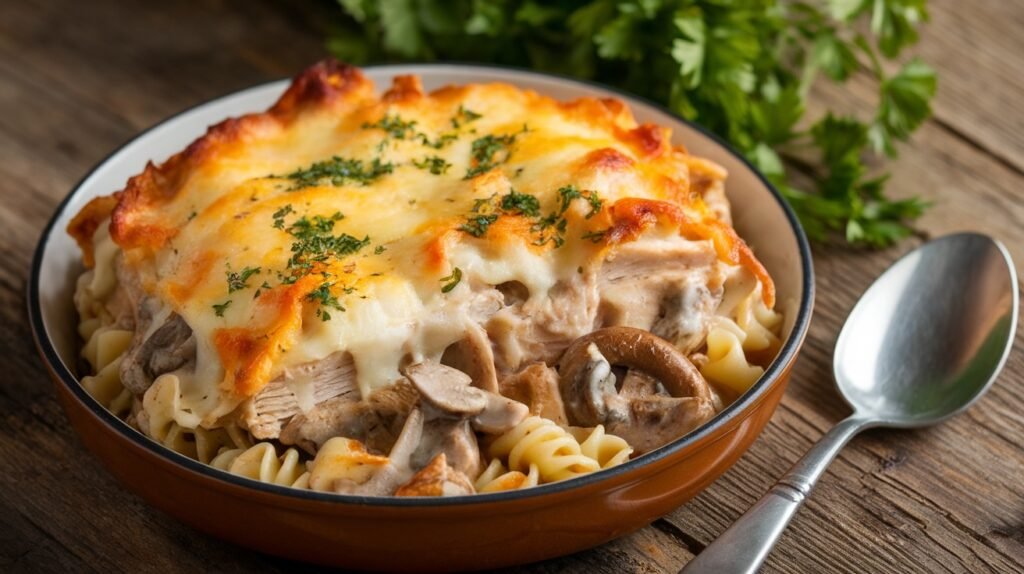 Chicken Marsala Casserole Recipe