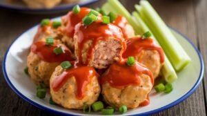 Buffalo Chicken Meatballs