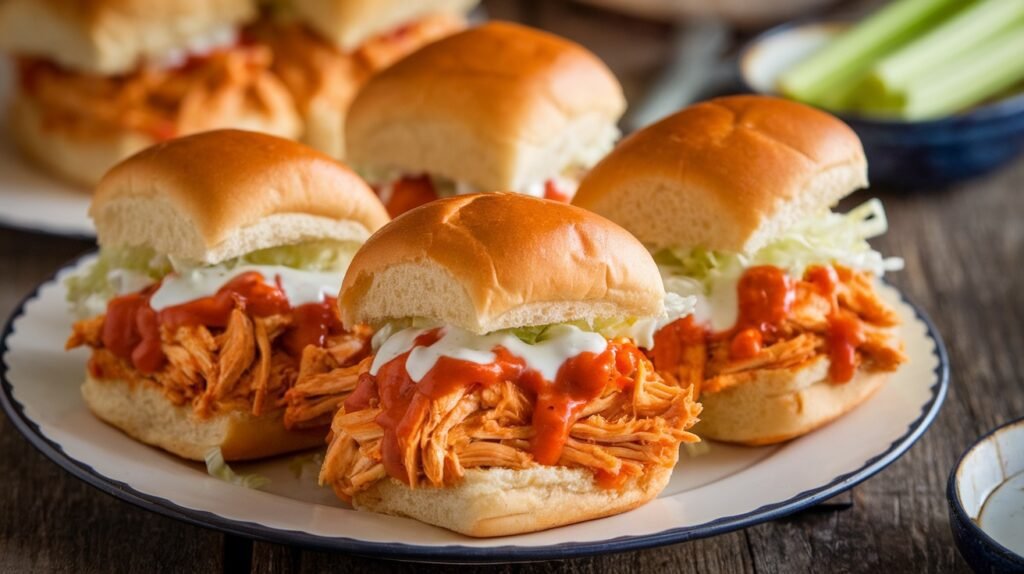 Buffalo Chicken Sliders Recipes