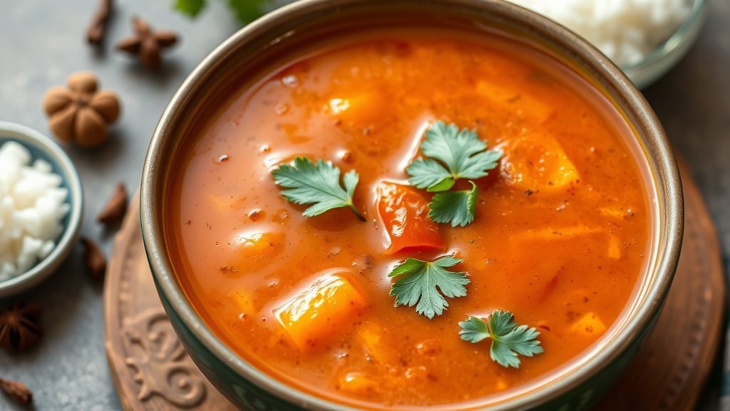 Indian Rasam (Spicy South Indian Soup)