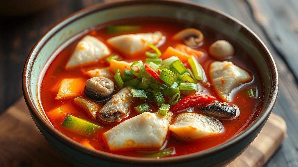 Spicy Korean Fish Soup (Maeuntang)